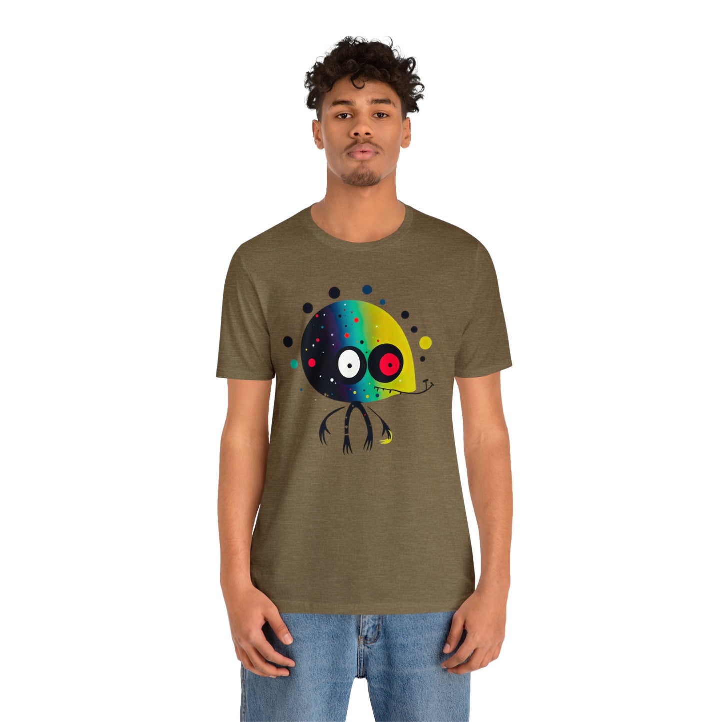 Abstract Alien UFO 2: Colorful Art for a New Age of Cosmic Enlightenment