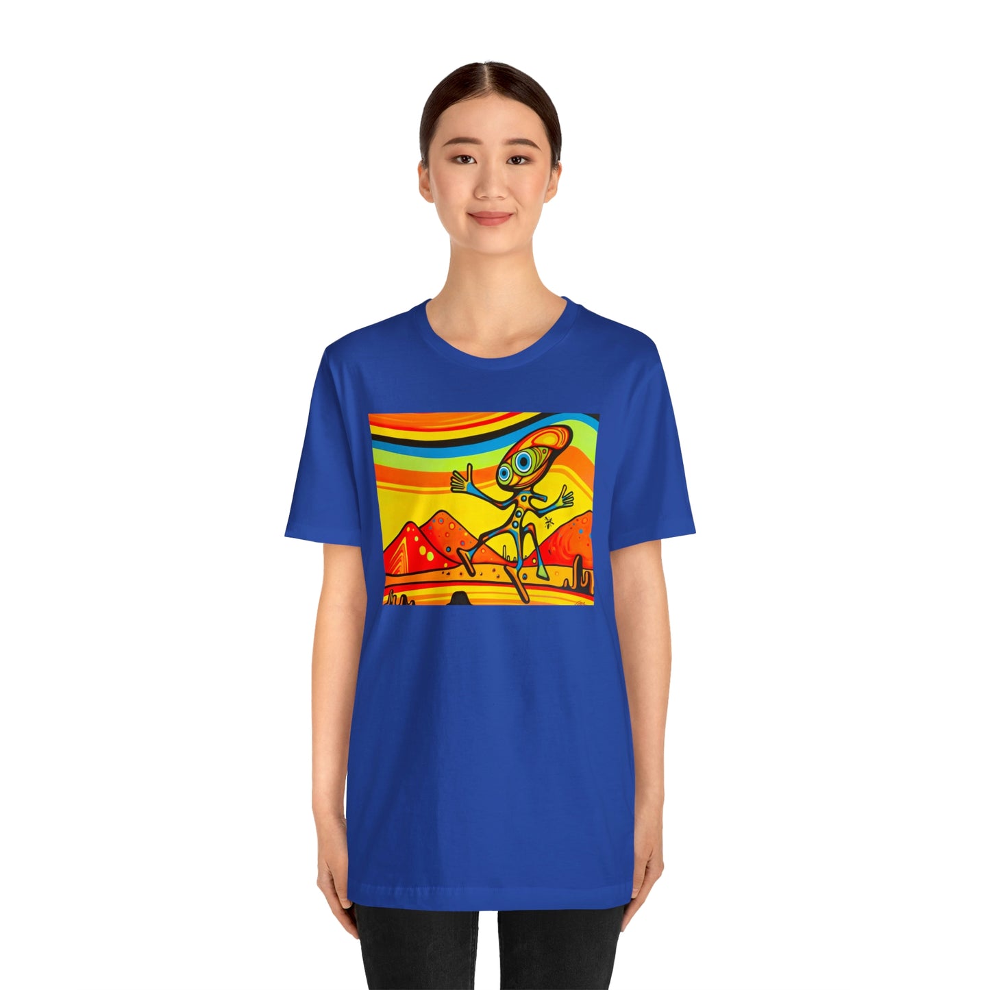 Desert Vivid Alien: Journey through Higher Density Living in the Cosmic Sands of Time