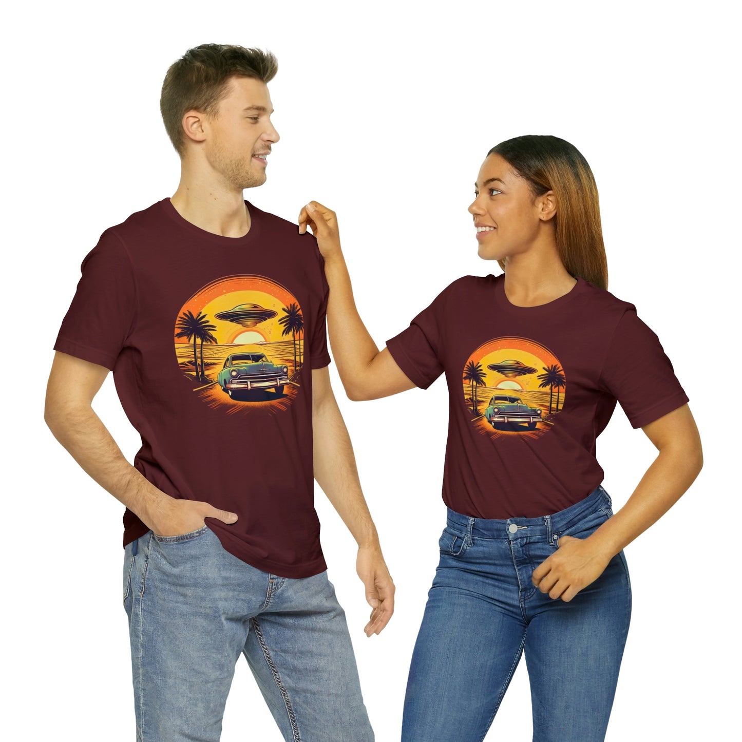 Hot Rod & UFO Sunset: Journey Between Worlds in Higher Density Living
