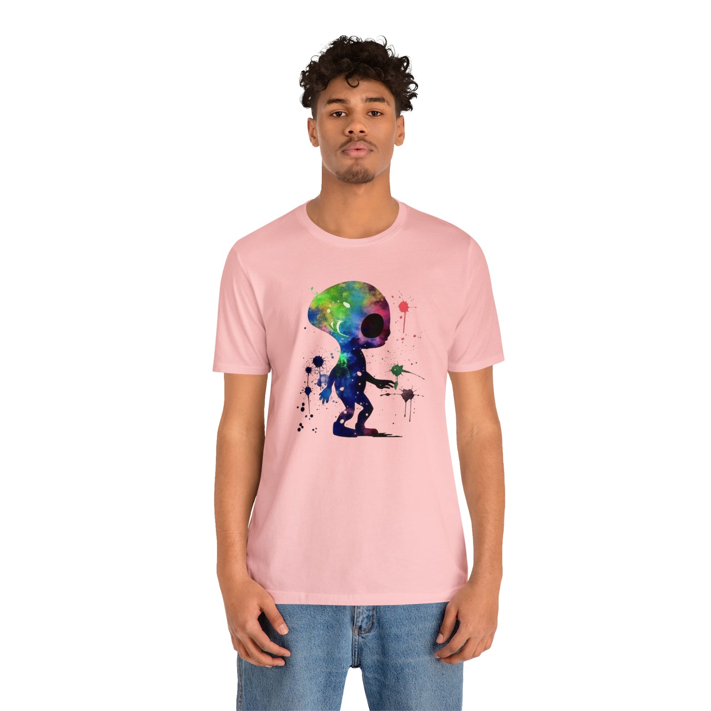 Watercolor Splat Paint Alien: Embrace Higher Density Living & Unveil Hidden Realities