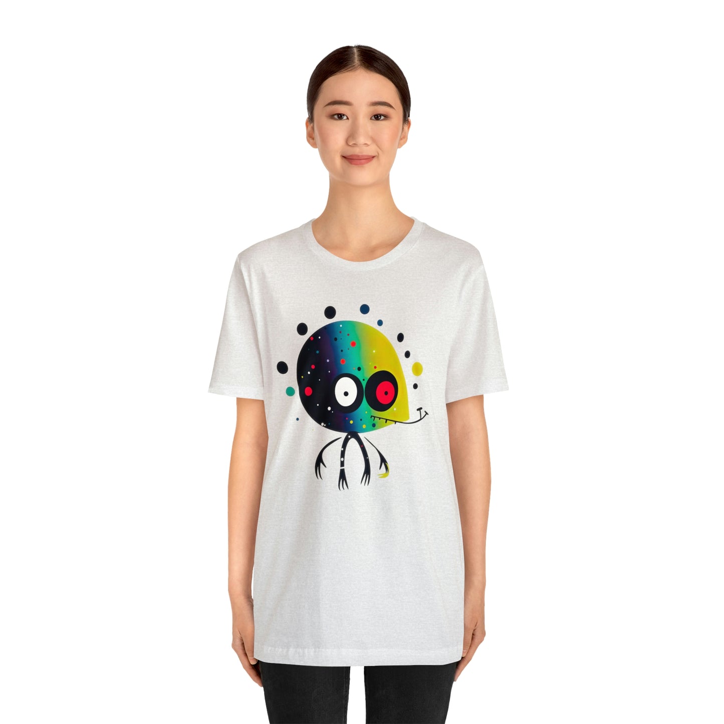 Abstract Alien UFO 2: Colorful Art for a New Age of Cosmic Enlightenment