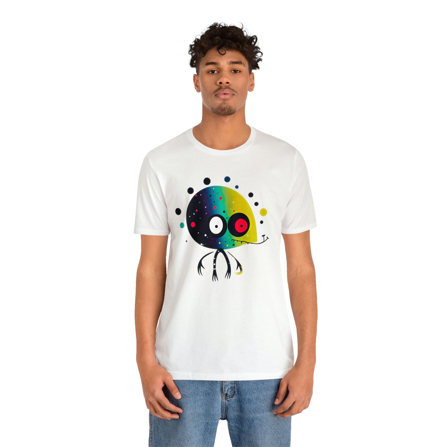 Abstract Alien UFO 2: Colorful Art for a New Age of Cosmic Enlightenment
