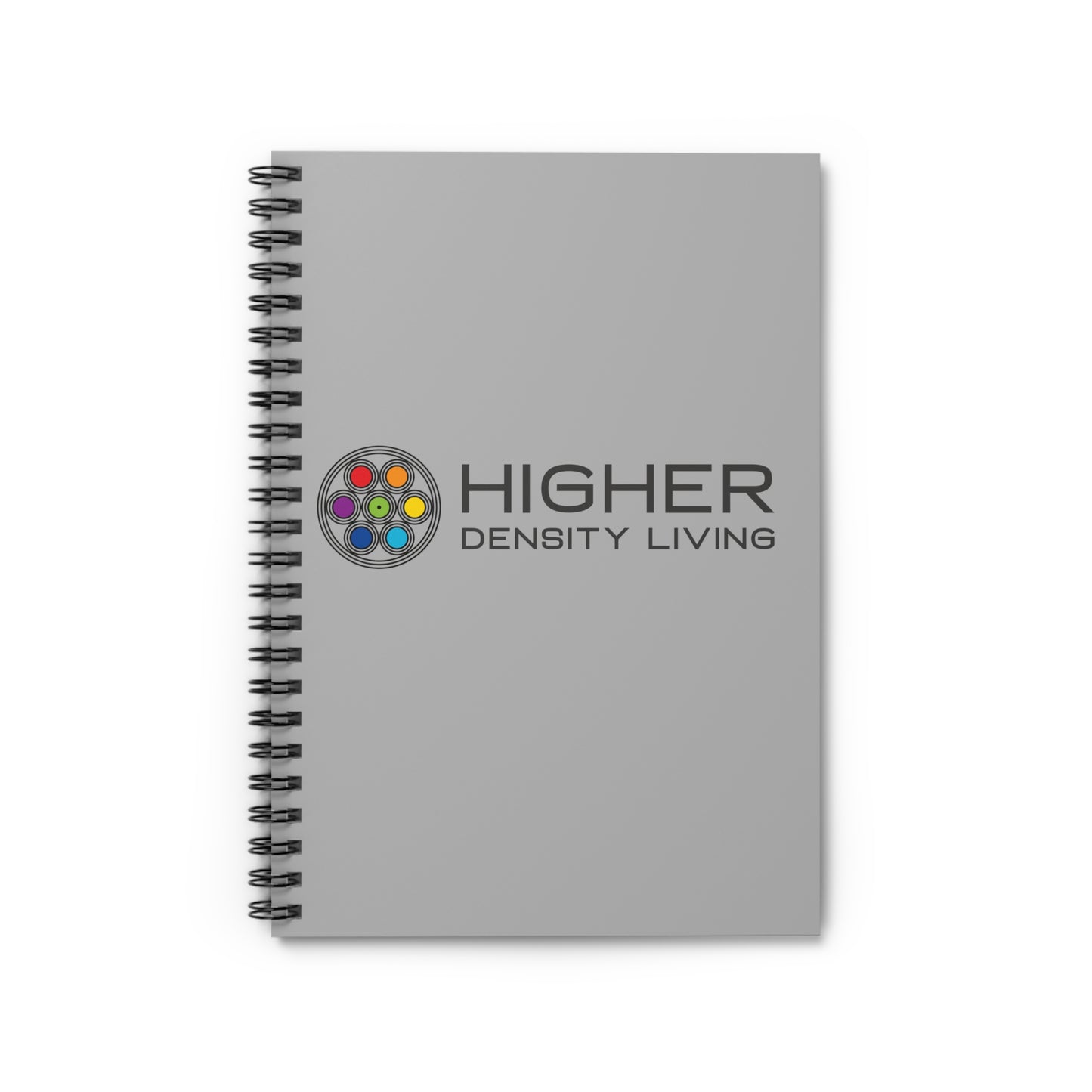 HDL Ruled Line Spiral Notebook: Unleash Your Thoughts in Higher Density Living