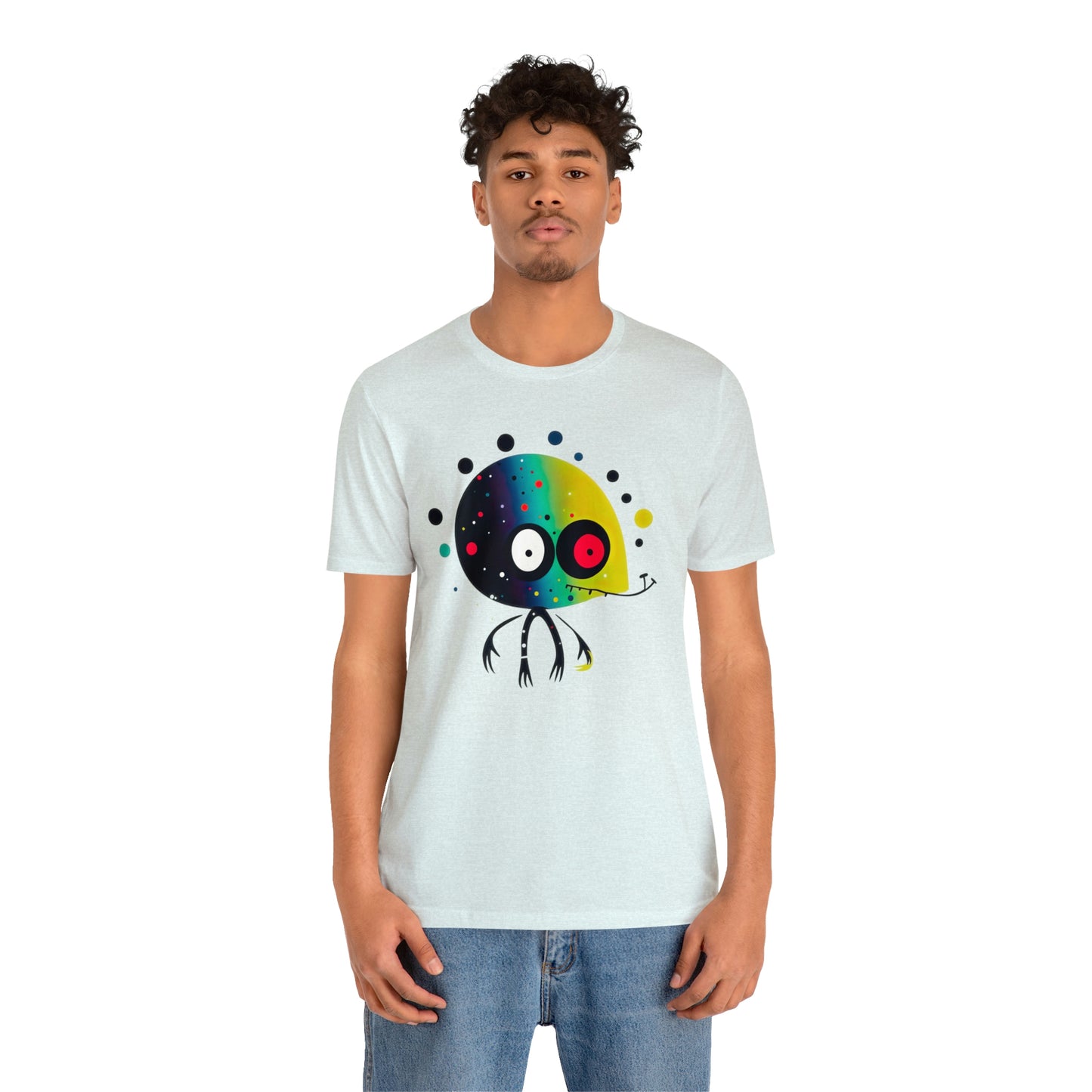 Abstract Alien UFO 2: Colorful Art for a New Age of Cosmic Enlightenment