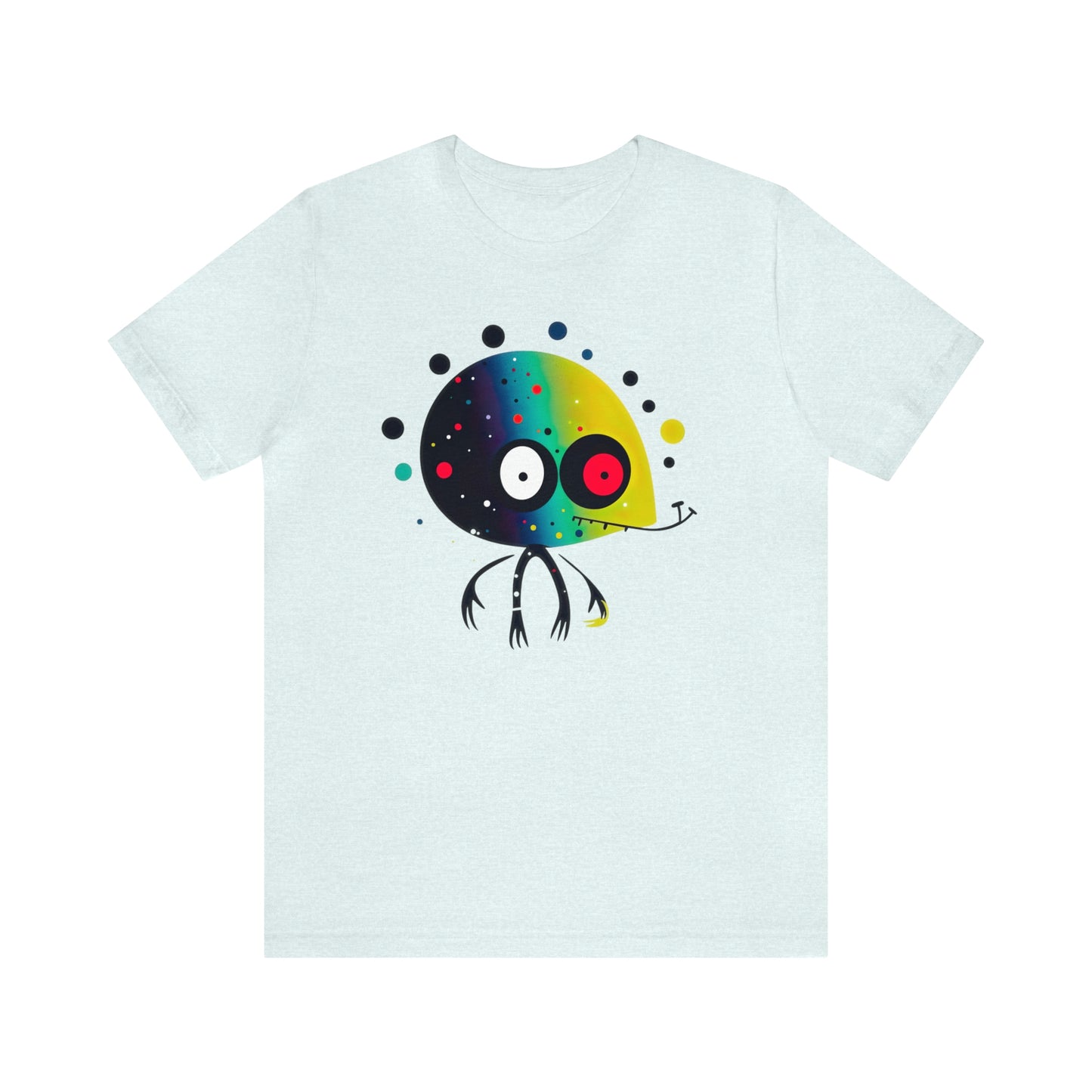 Abstract Alien UFO 2: Colorful Art for a New Age of Cosmic Enlightenment