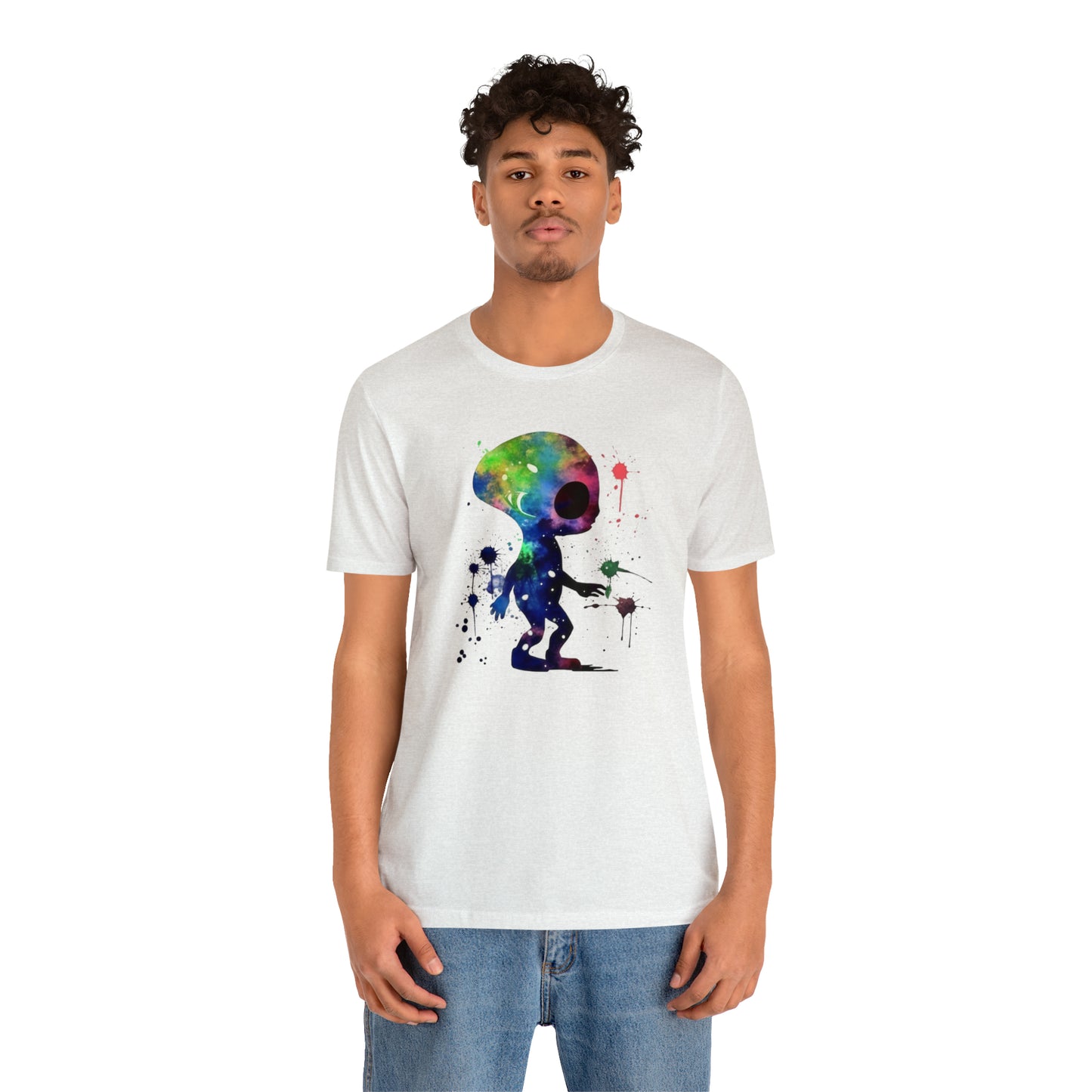 Watercolor Splat Paint Alien: Embrace Higher Density Living & Unveil Hidden Realities