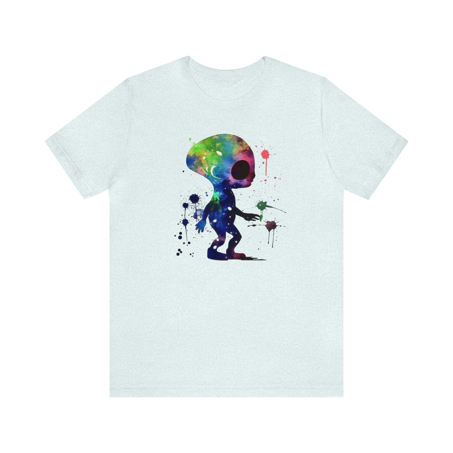Watercolor Splat Paint Alien: Embrace Higher Density Living & Unveil Hidden Realities