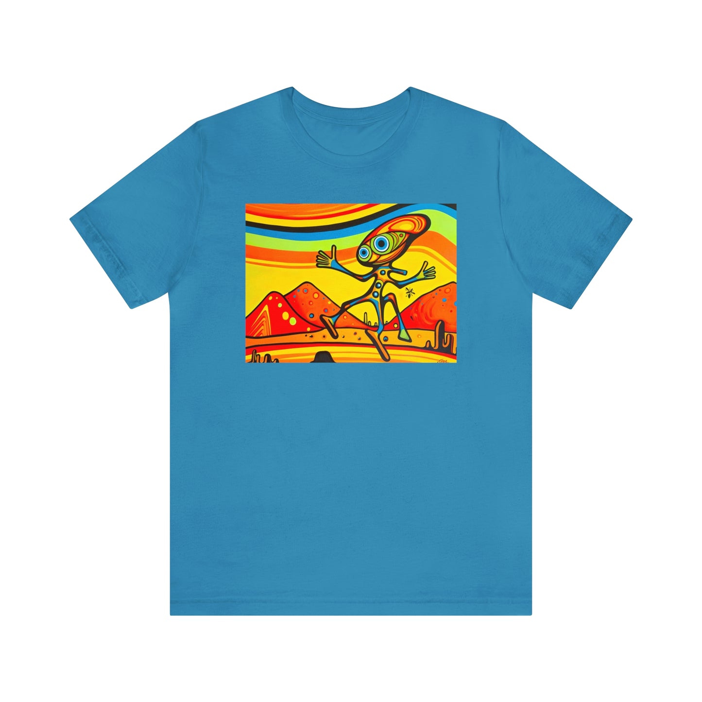 Desert Vivid Alien: Journey through Higher Density Living in the Cosmic Sands of Time