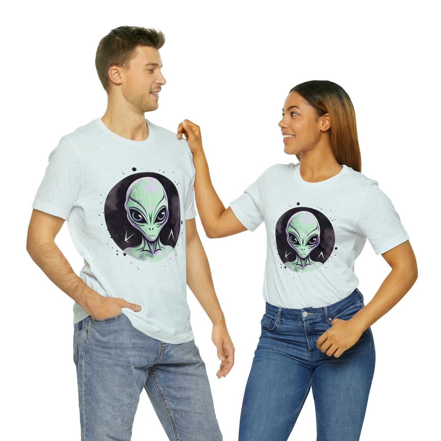 Aliens in Purple: Embrace Unity Across the Cosmos