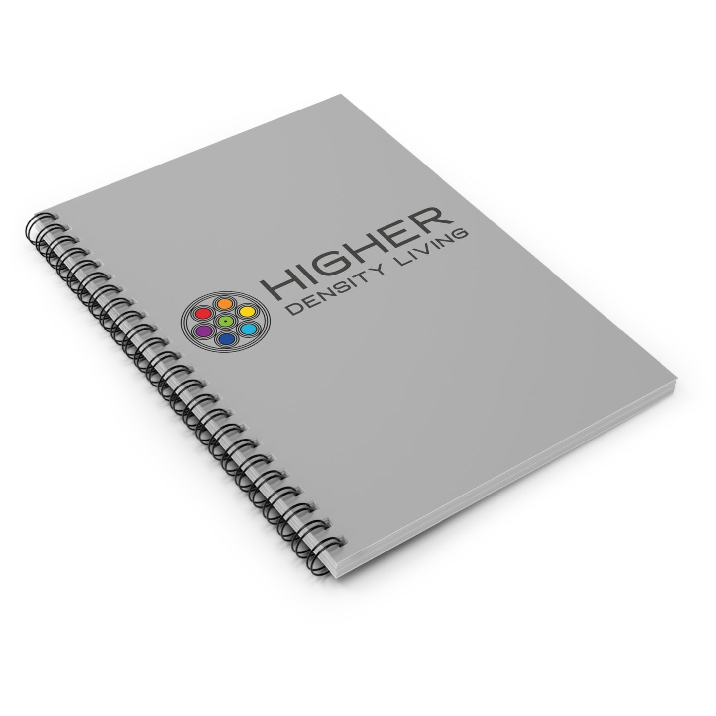 HDL Ruled Line Spiral Notebook: Unleash Your Thoughts in Higher Density Living