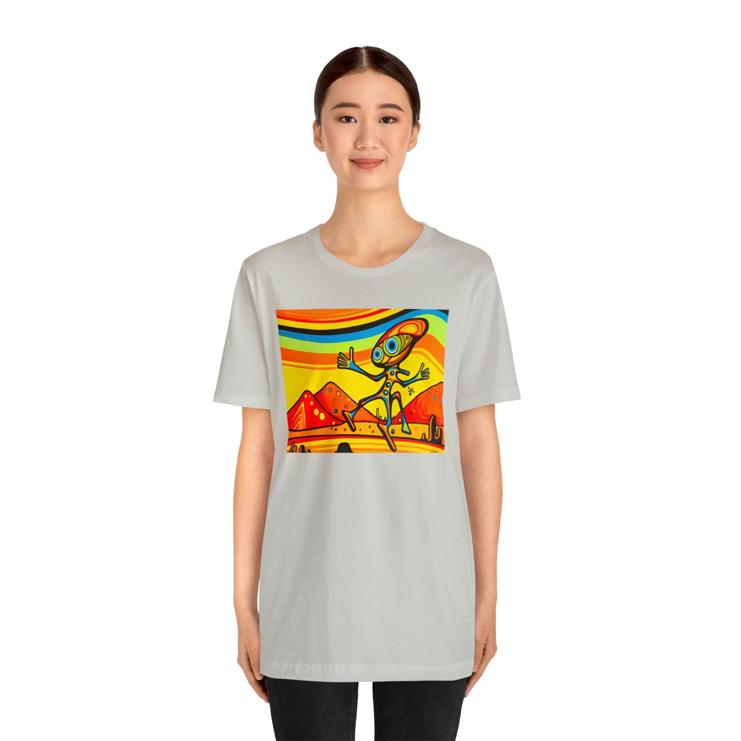 Desert Vivid Alien: Journey through Higher Density Living in the Cosmic Sands of Time