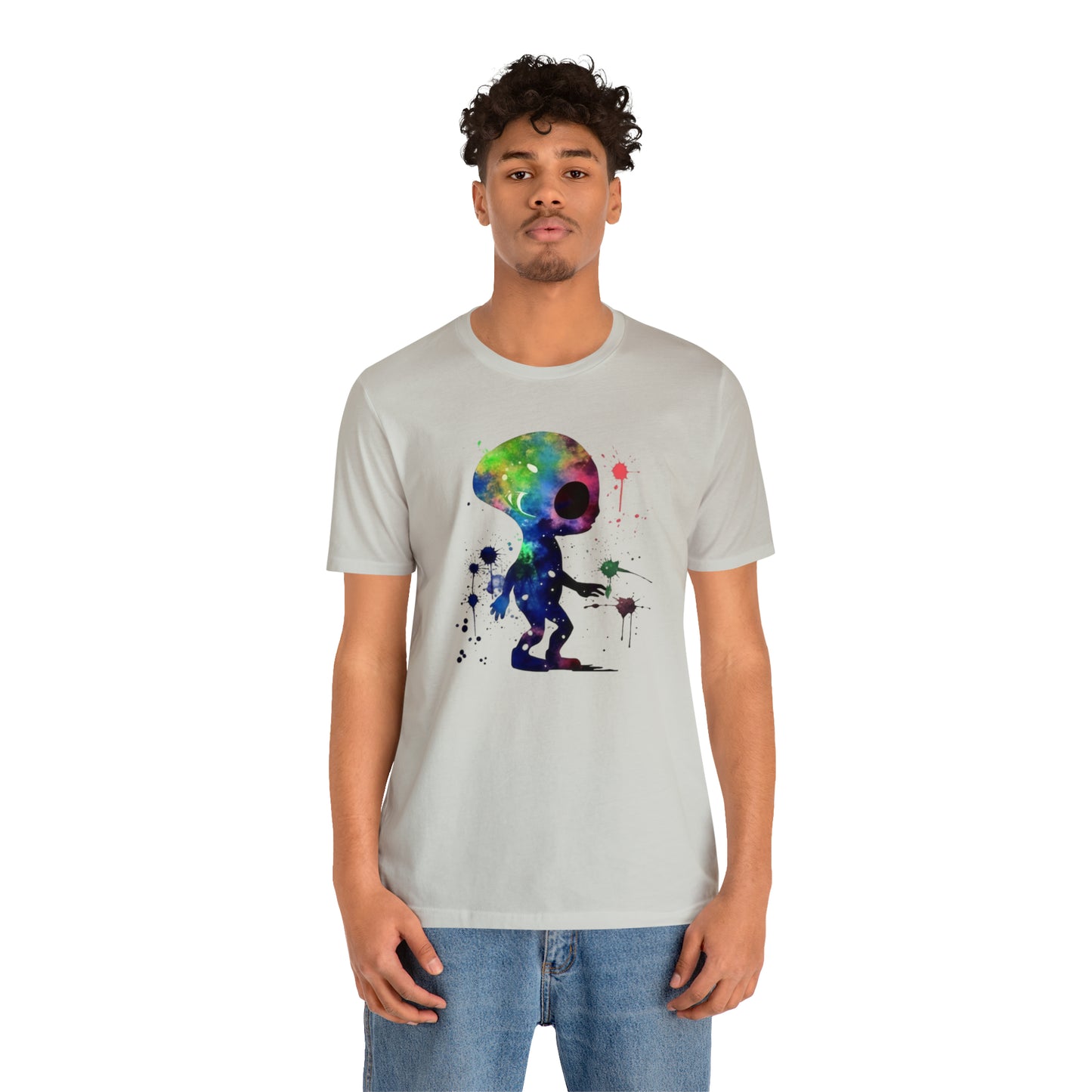 Watercolor Splat Paint Alien: Embrace Higher Density Living & Unveil Hidden Realities