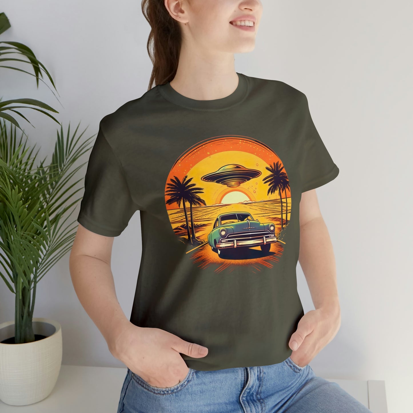 Hot Rod & UFO Sunset: Journey Between Worlds in Higher Density Living
