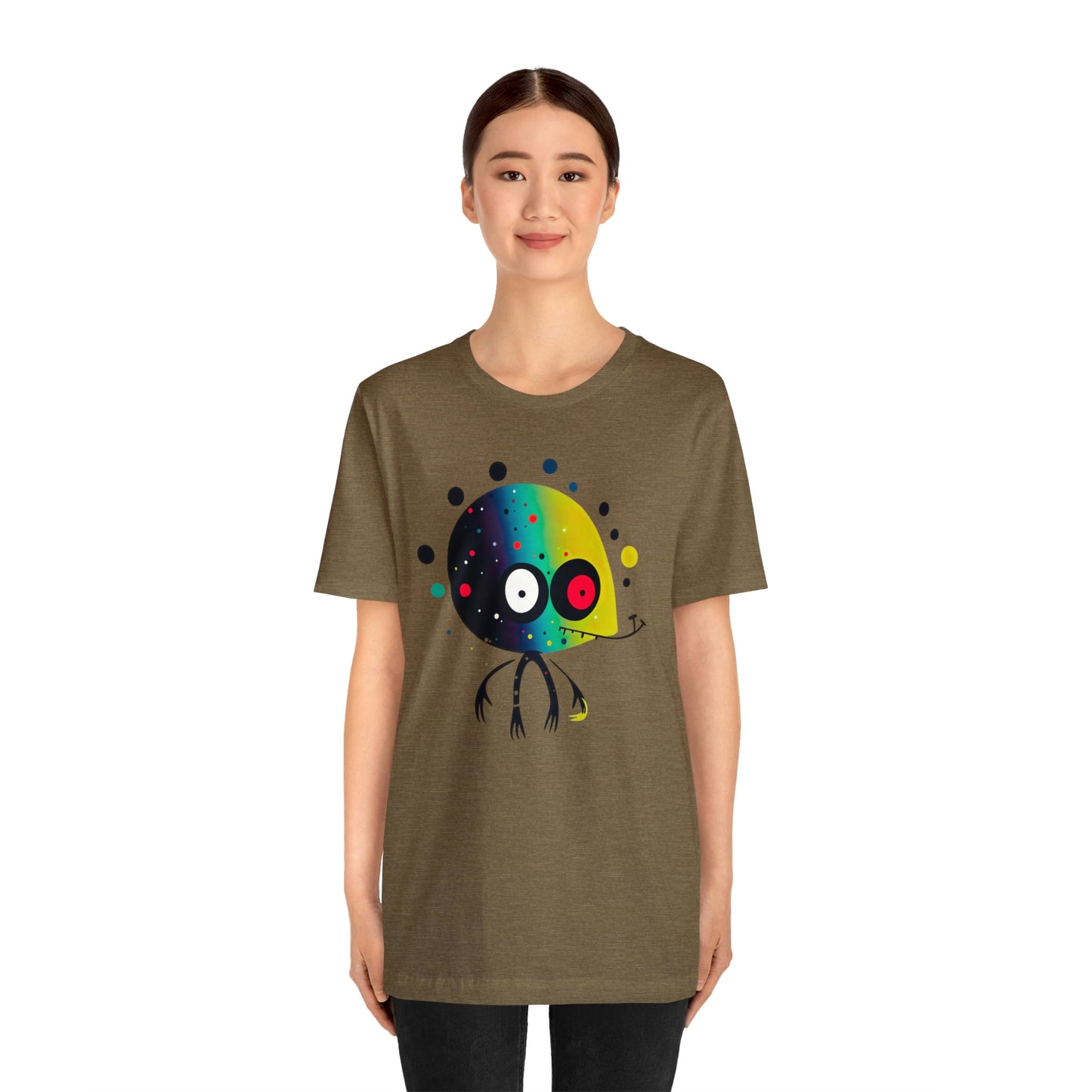 Abstract Alien UFO 2: Colorful Art for a New Age of Cosmic Enlightenment