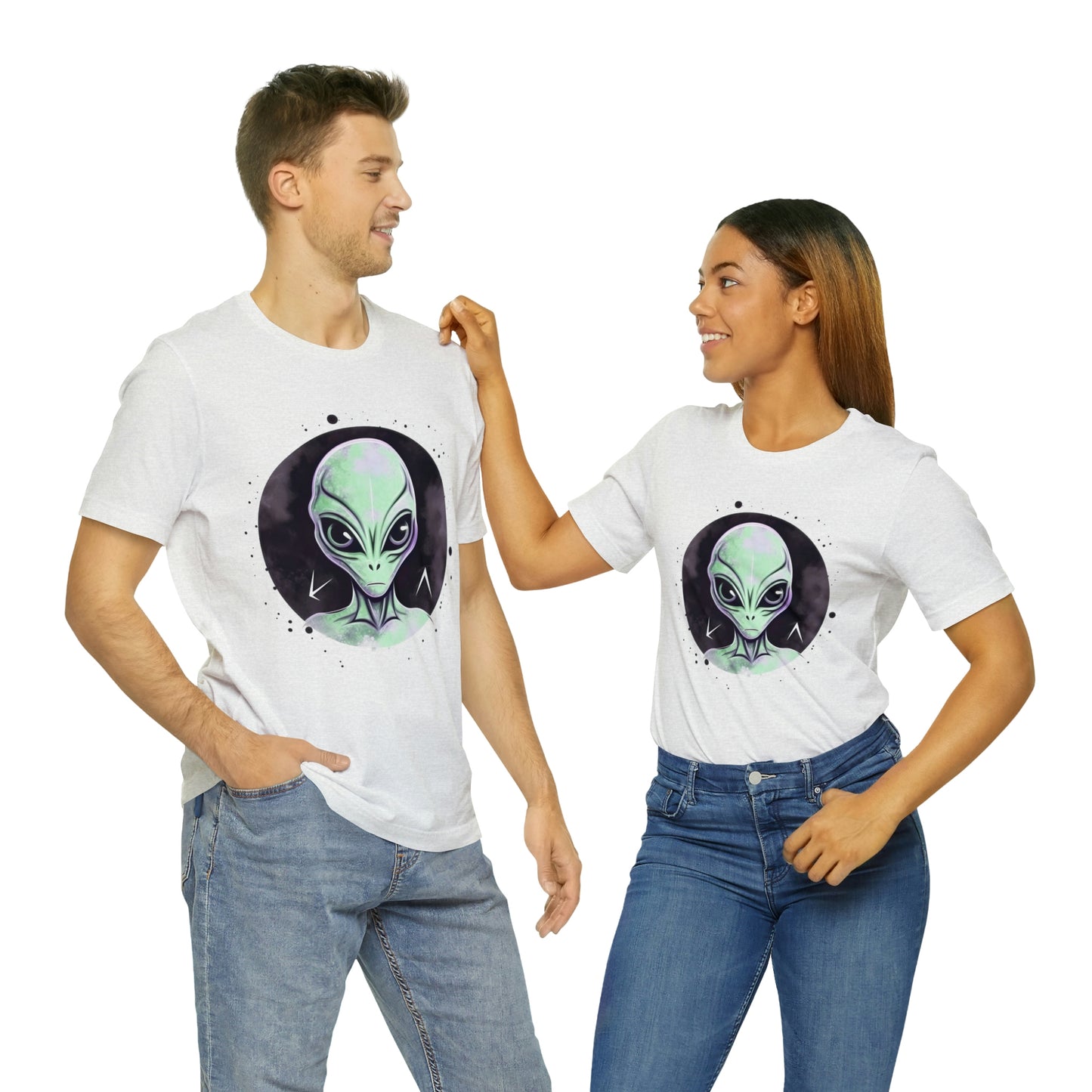 Aliens in Purple: Embrace Unity Across the Cosmos