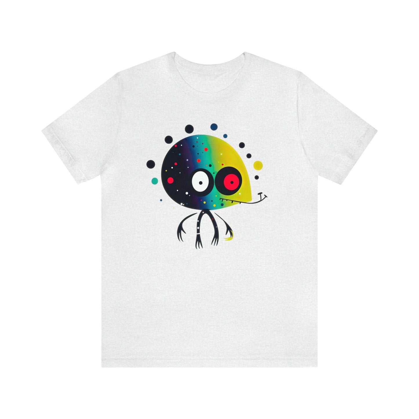 Abstract Alien UFO 2: Colorful Art for a New Age of Cosmic Enlightenment