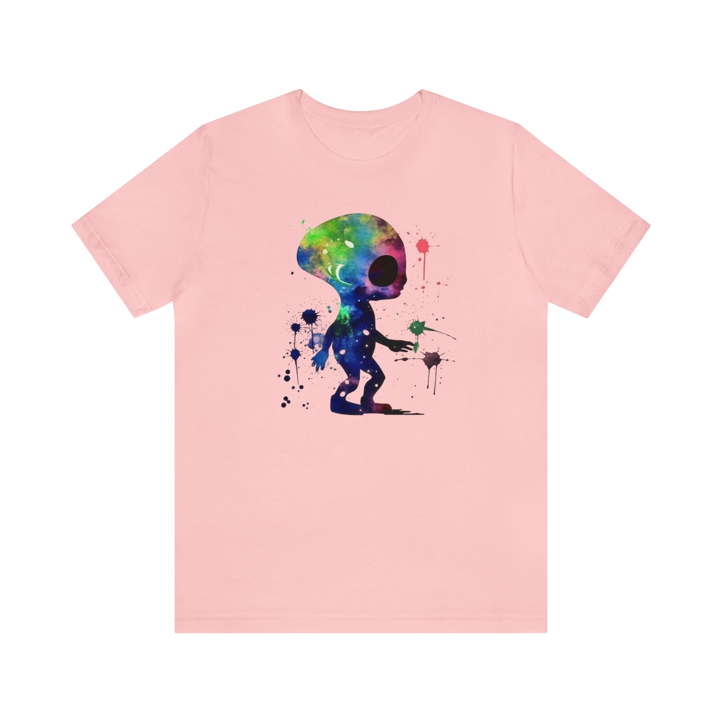 Watercolor Splat Paint Alien: Embrace Higher Density Living & Unveil Hidden Realities