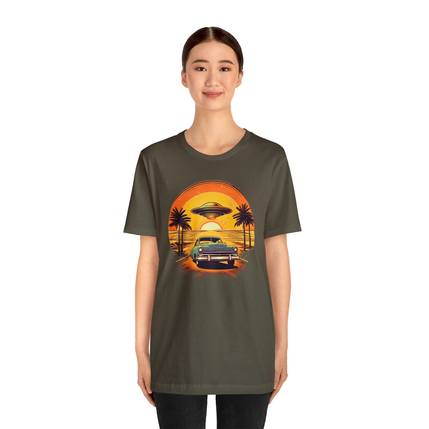Hot Rod & UFO Sunset: Journey Between Worlds in Higher Density Living