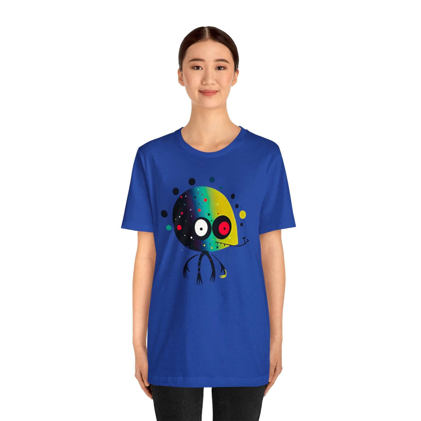 Abstract Alien UFO 2: Colorful Art for a New Age of Cosmic Enlightenment