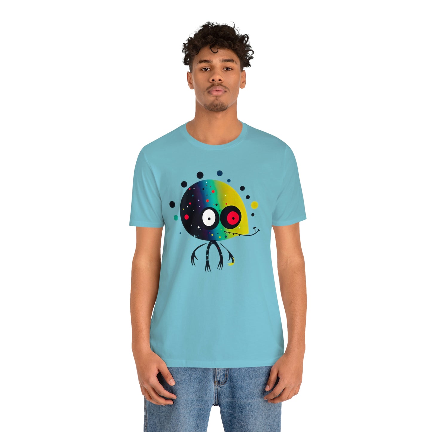Abstract Alien UFO 2: Colorful Art for a New Age of Cosmic Enlightenment