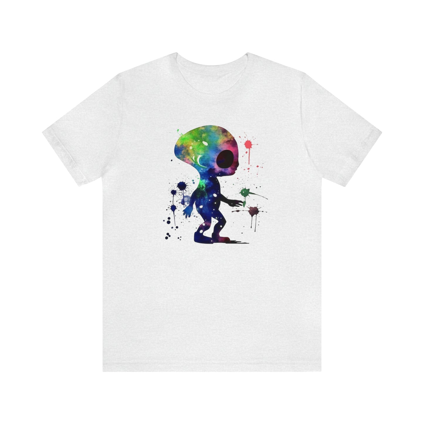 Watercolor Splat Paint Alien: Embrace Higher Density Living & Unveil Hidden Realities