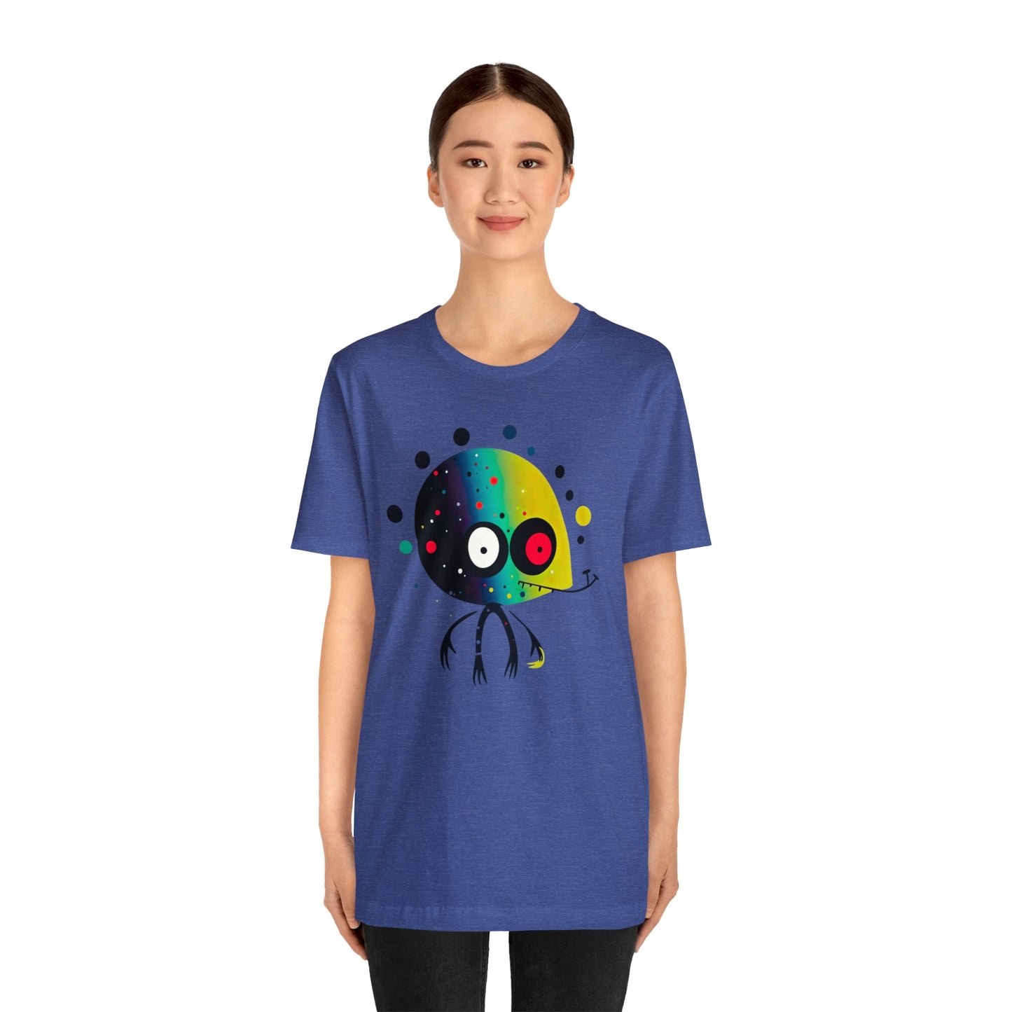 Abstract Alien UFO 2: Colorful Art for a New Age of Cosmic Enlightenment
