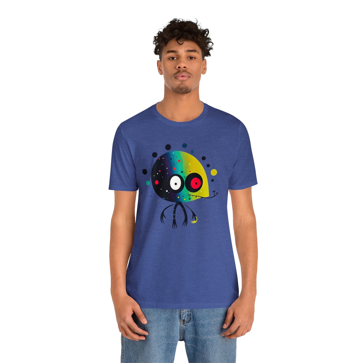 Abstract Alien UFO 2: Colorful Art for a New Age of Cosmic Enlightenment
