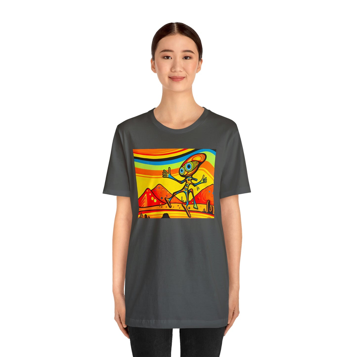 Desert Vivid Alien: Journey through Higher Density Living in the Cosmic Sands of Time