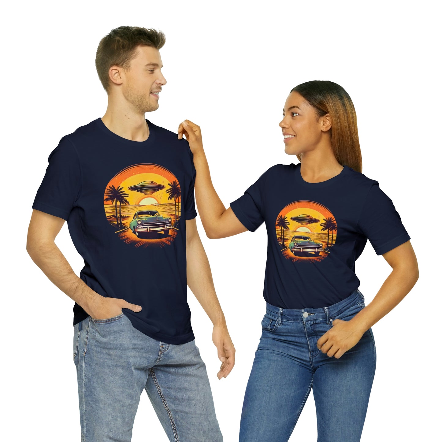 Hot Rod & UFO Sunset: Journey Between Worlds in Higher Density Living