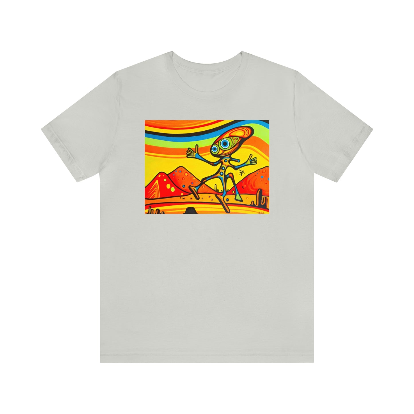 Desert Vivid Alien: Journey through Higher Density Living in the Cosmic Sands of Time