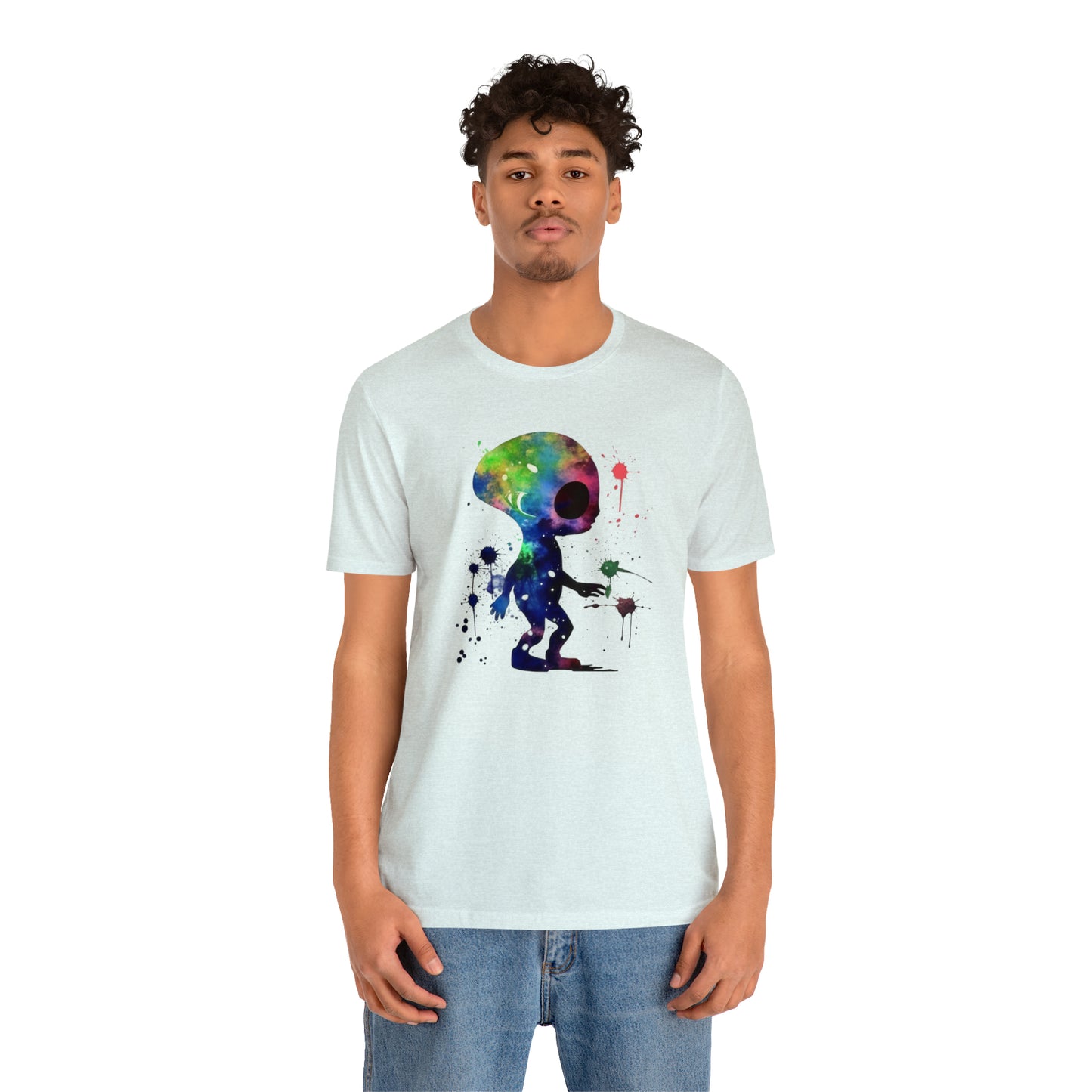 Watercolor Splat Paint Alien: Embrace Higher Density Living & Unveil Hidden Realities