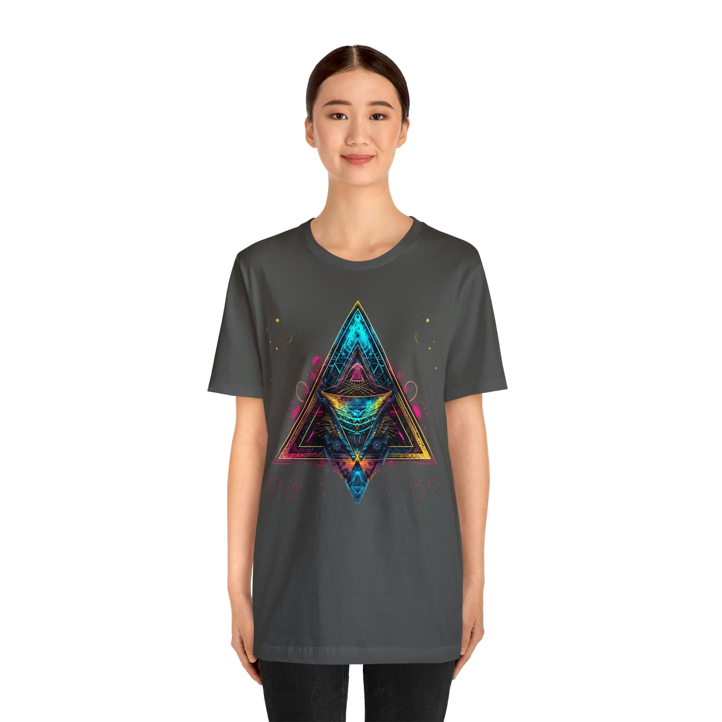 Spiritual Geometry Ancient Alien Spaceship T-Shirt: Embrace the Cosmos & Unite in Higher Consciousness