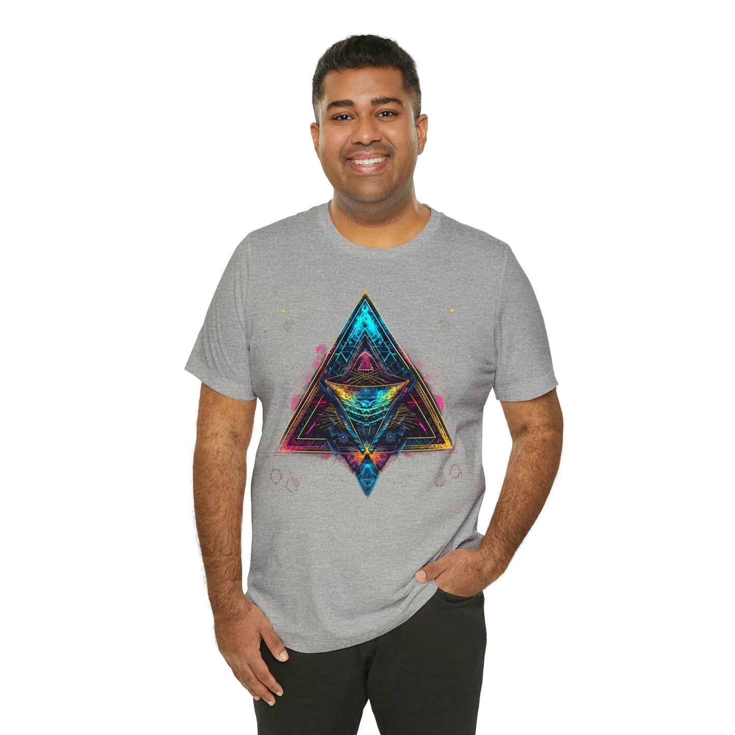 Spiritual Geometry Ancient Alien Spaceship T-Shirt: Embrace the Cosmos & Unite in Higher Consciousness