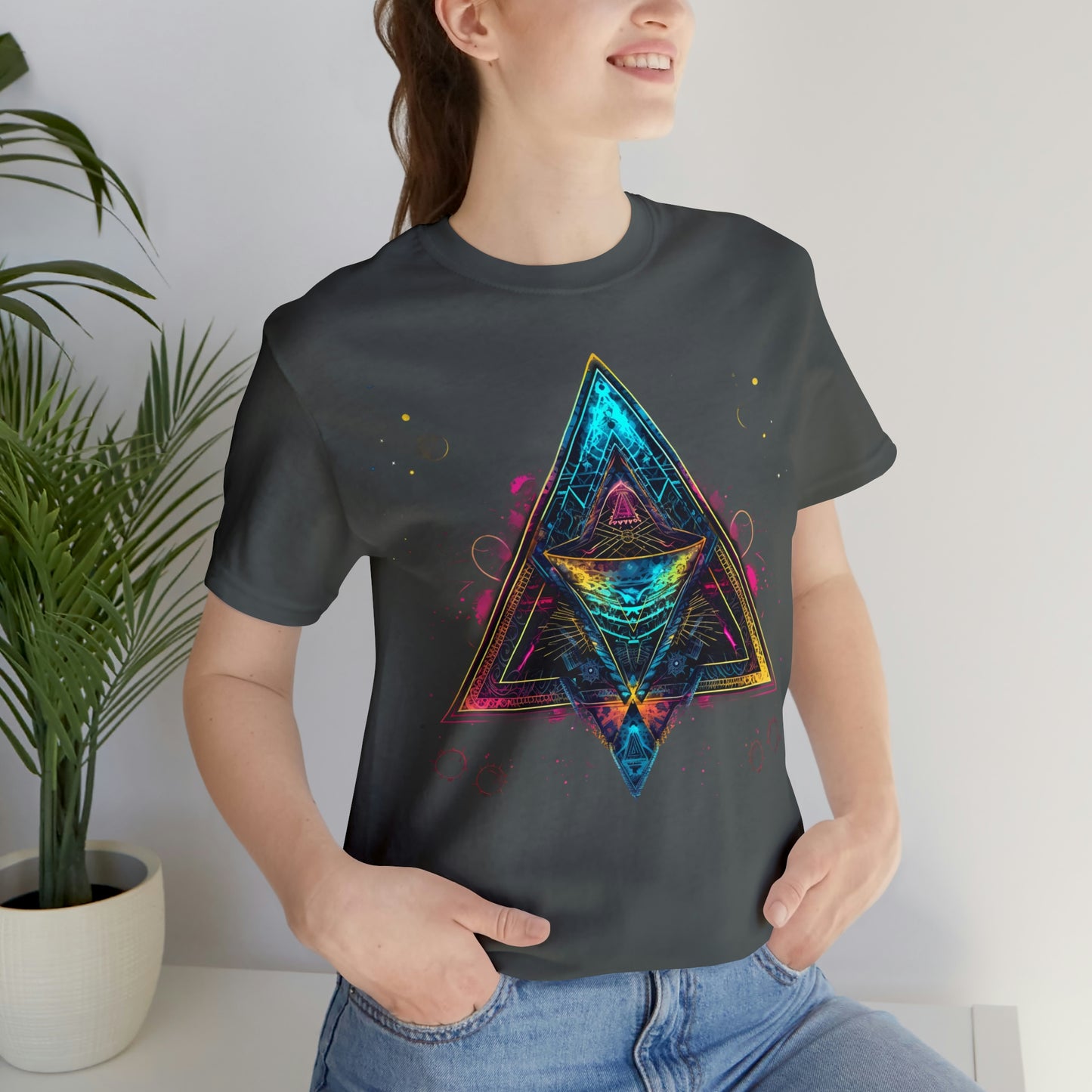 Spiritual Geometry Ancient Alien Spaceship T-Shirt: Embrace the Cosmos & Unite in Higher Consciousness