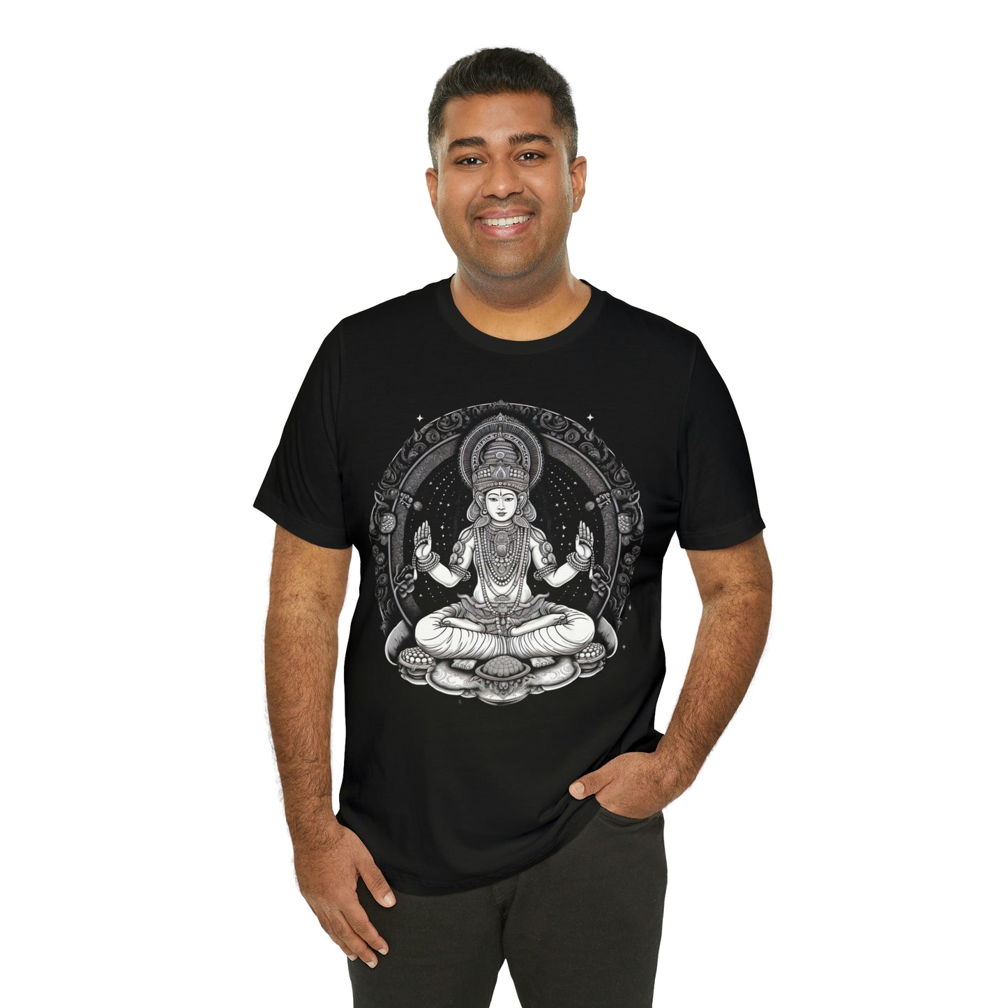 Cosmic Buddha: Unveil Your True Self on the Edge of Two Worlds with Spiritual Enlightenment