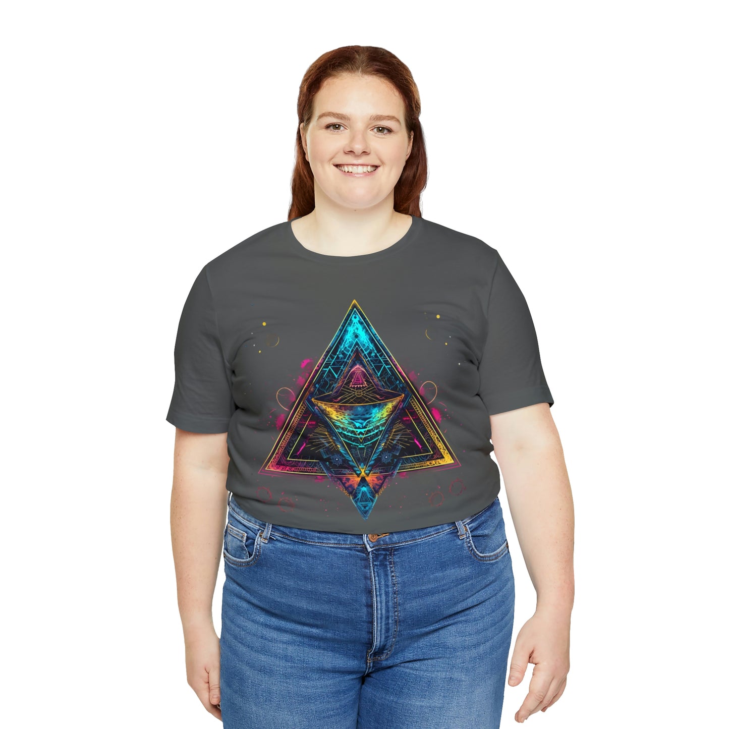 Spiritual Geometry Ancient Alien Spaceship T-Shirt: Embrace the Cosmos & Unite in Higher Consciousness