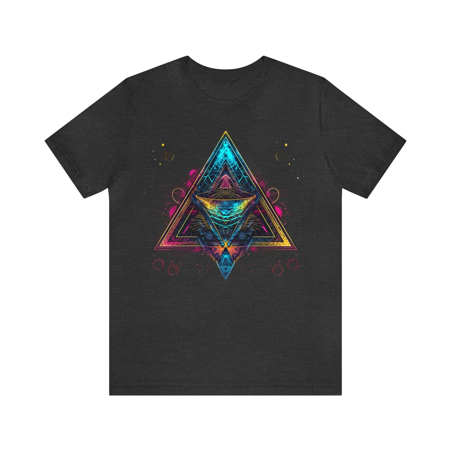 Spiritual Geometry Ancient Alien Spaceship T-Shirt: Embrace the Cosmos & Unite in Higher Consciousness