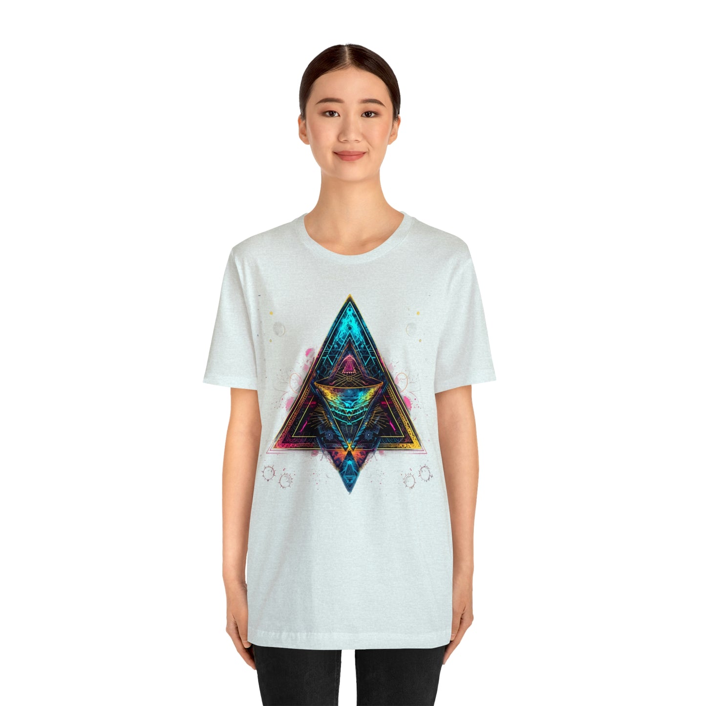 Spiritual Geometry Ancient Alien Spaceship T-Shirt: Embrace the Cosmos & Unite in Higher Consciousness