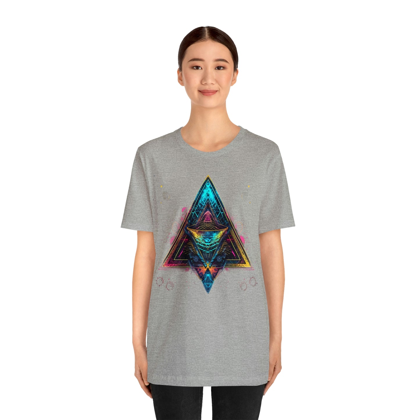 Spiritual Geometry Ancient Alien Spaceship T-Shirt: Embrace the Cosmos & Unite in Higher Consciousness