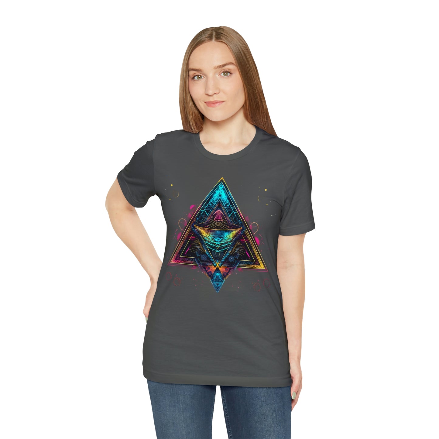 Spiritual Geometry Ancient Alien Spaceship T-Shirt: Embrace the Cosmos & Unite in Higher Consciousness