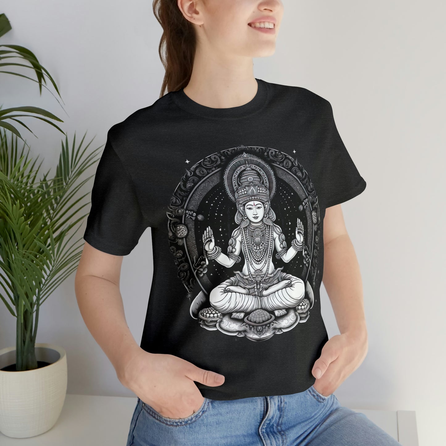 Cosmic Buddha: Unveil Your True Self on the Edge of Two Worlds with Spiritual Enlightenment