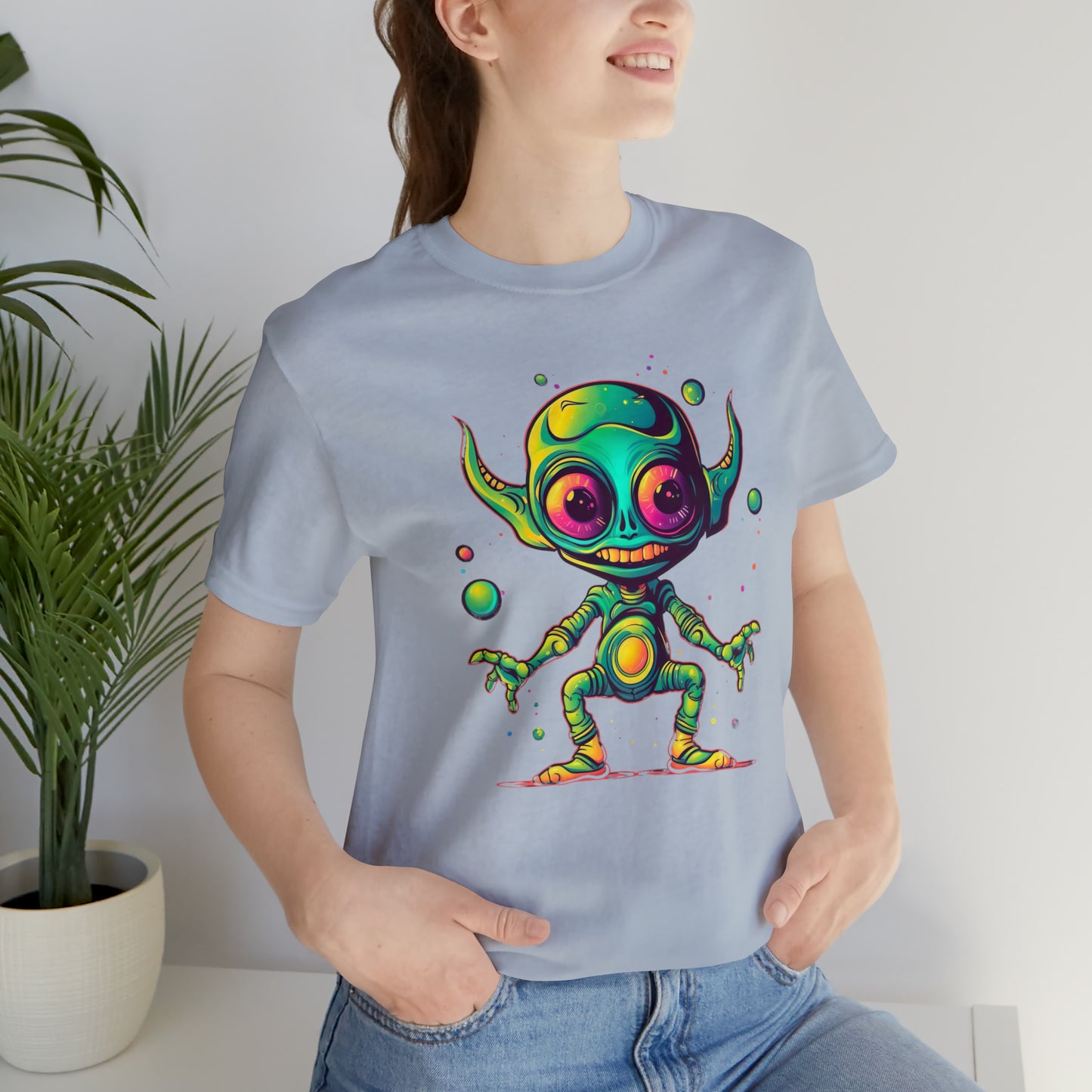 Crazy Fun Alien T-Shirt | Discover Higher Density Living and Spiritual Awakening