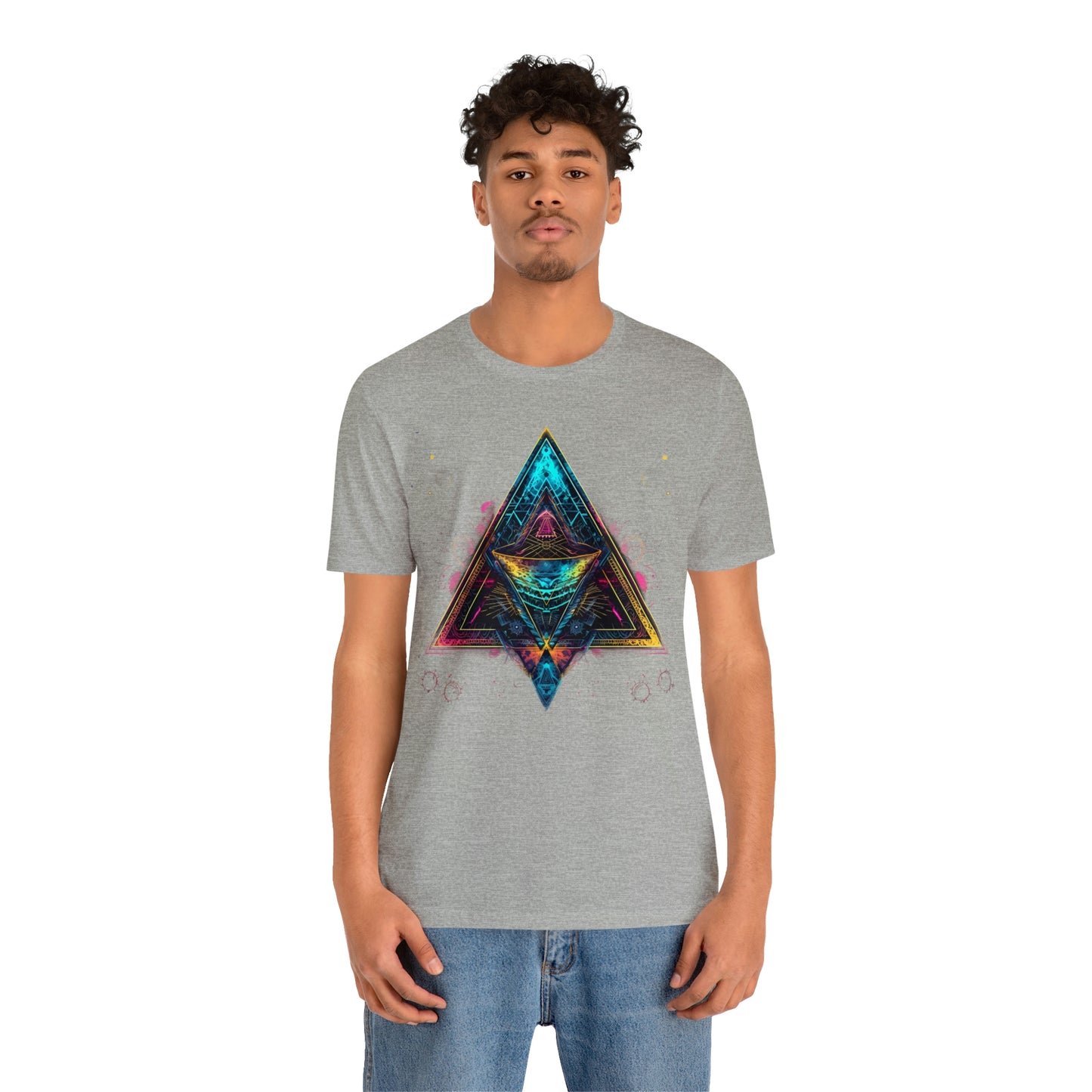 Spiritual Geometry Ancient Alien Spaceship T-Shirt: Embrace the Cosmos & Unite in Higher Consciousness