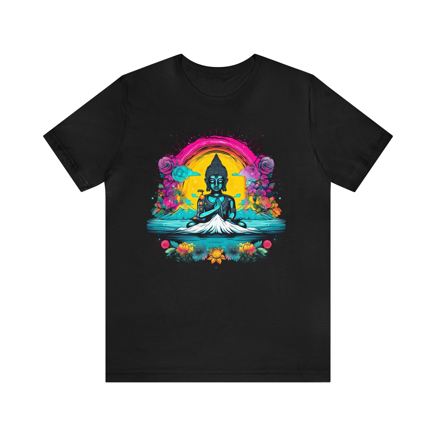 Vibrant Colorful Buddha Love: Embrace Oneness & Explore the Spiritual Realm