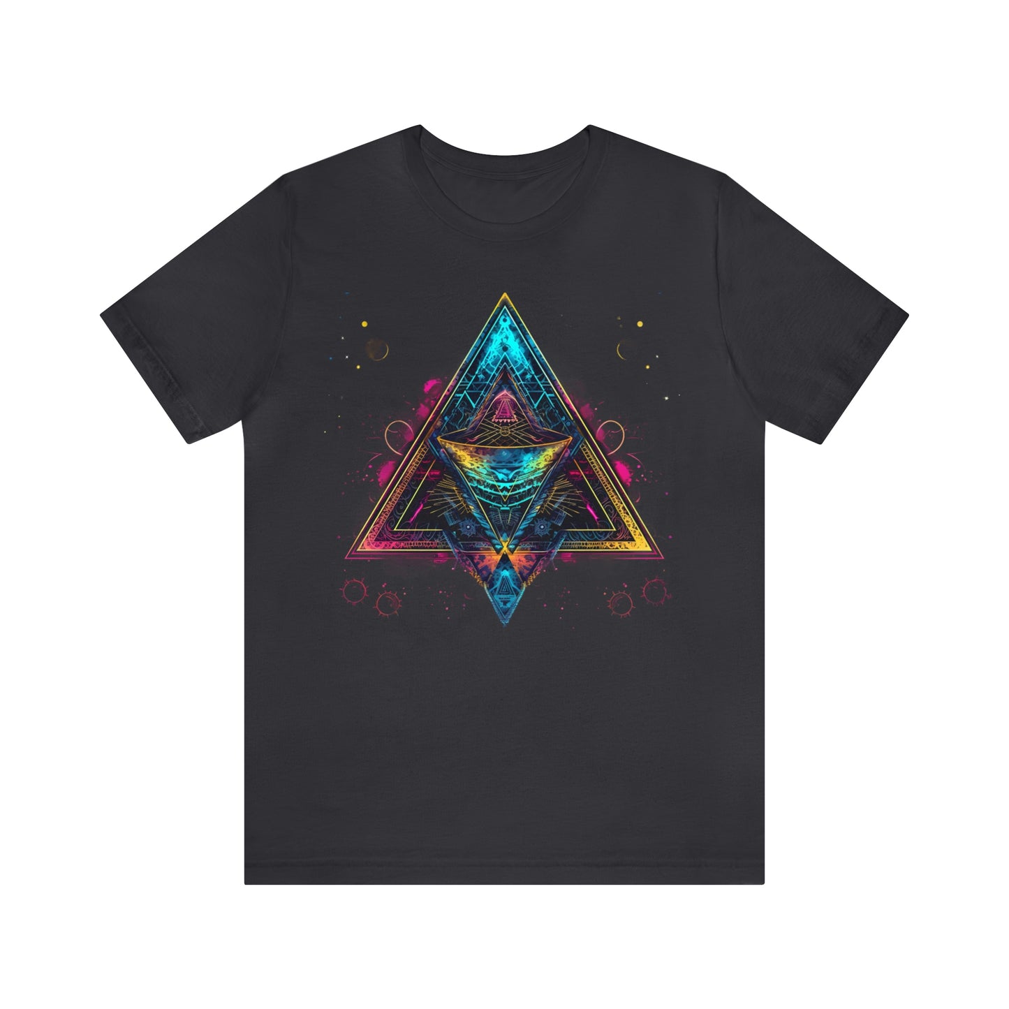Spiritual Geometry Ancient Alien Spaceship T-Shirt: Embrace the Cosmos & Unite in Higher Consciousness