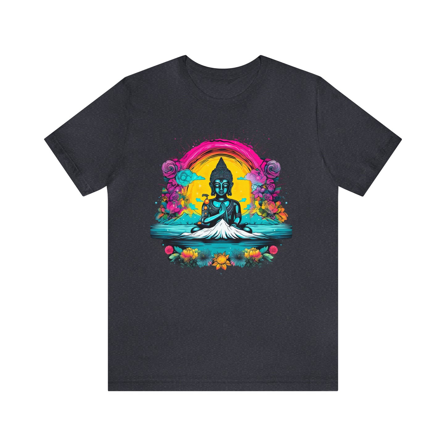 Vibrant Colorful Buddha Love: Embrace Oneness & Explore the Spiritual Realm