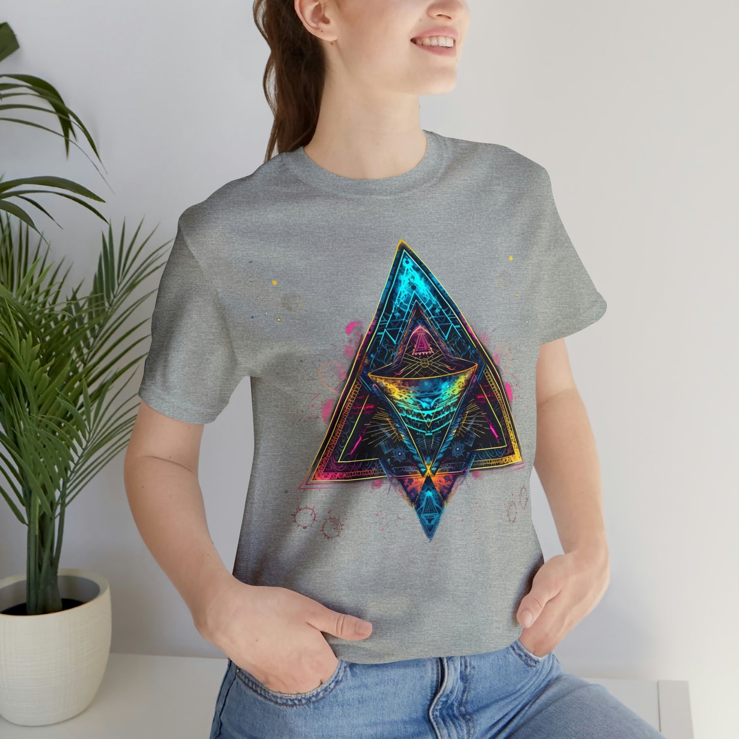 Spiritual Geometry Ancient Alien Spaceship T-Shirt: Embrace the Cosmos & Unite in Higher Consciousness