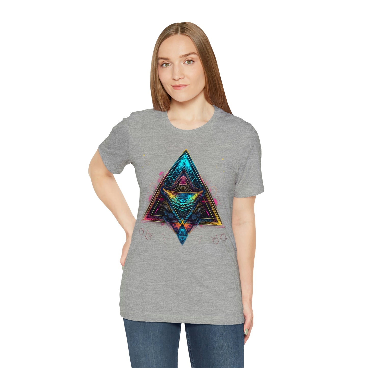 Spiritual Geometry Ancient Alien Spaceship T-Shirt: Embrace the Cosmos & Unite in Higher Consciousness