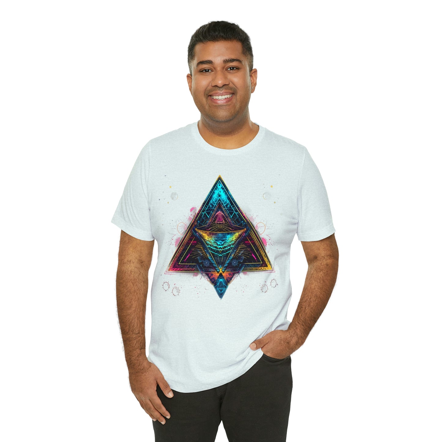 Spiritual Geometry Ancient Alien Spaceship T-Shirt: Embrace the Cosmos & Unite in Higher Consciousness