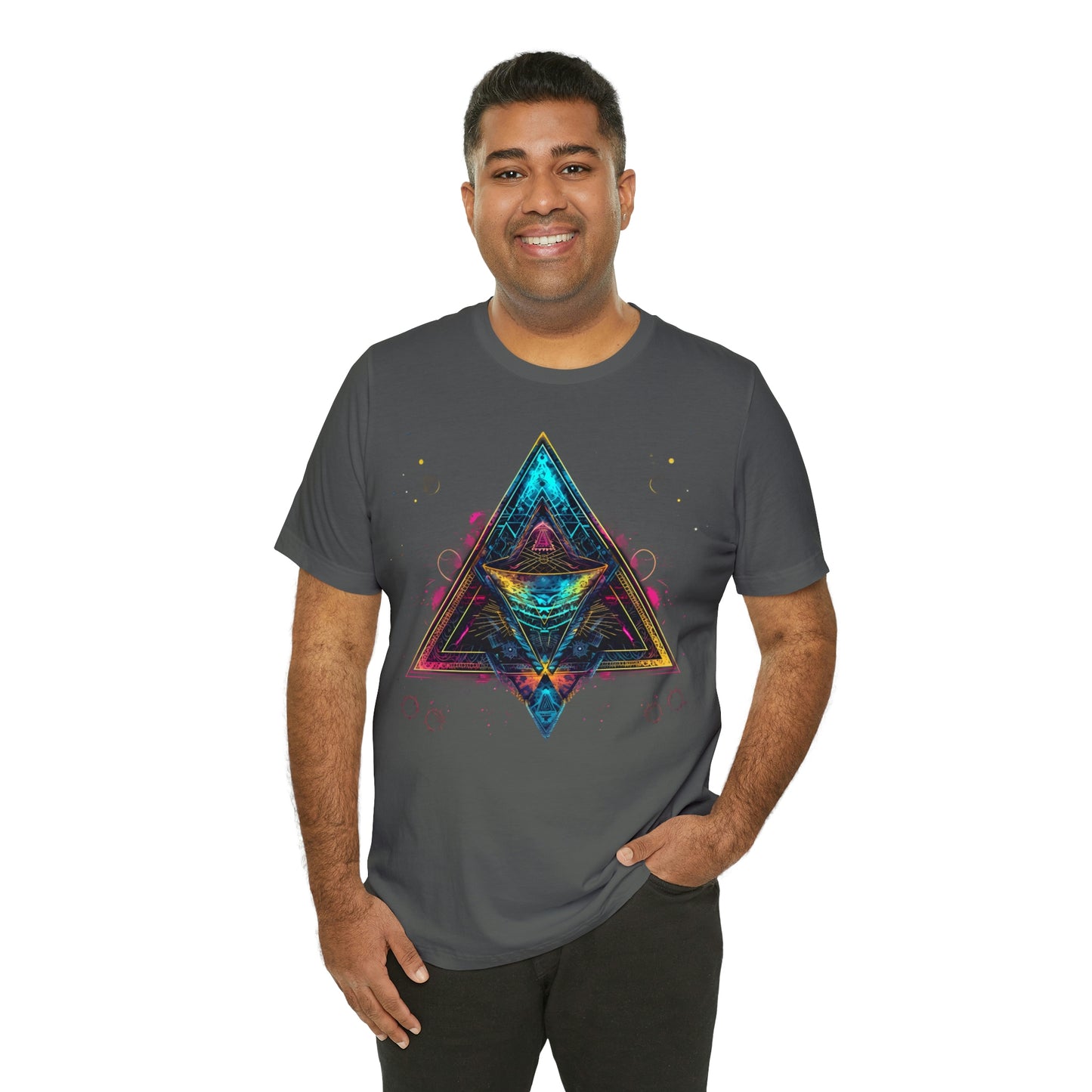 Spiritual Geometry Ancient Alien Spaceship T-Shirt: Embrace the Cosmos & Unite in Higher Consciousness